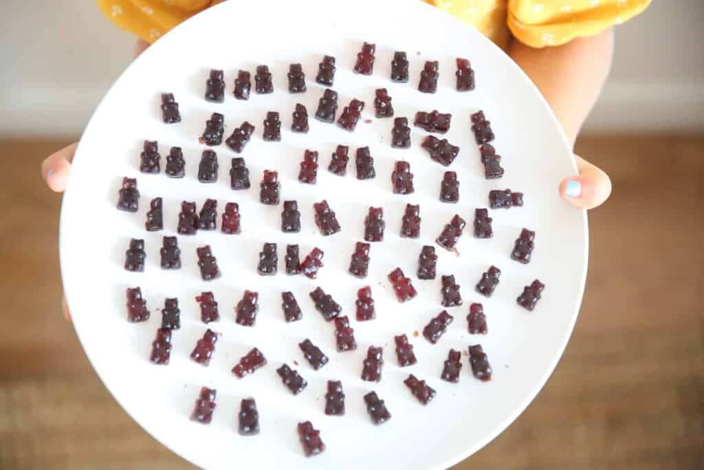 Homemade Fruit Gummies, Naturally Sweetened