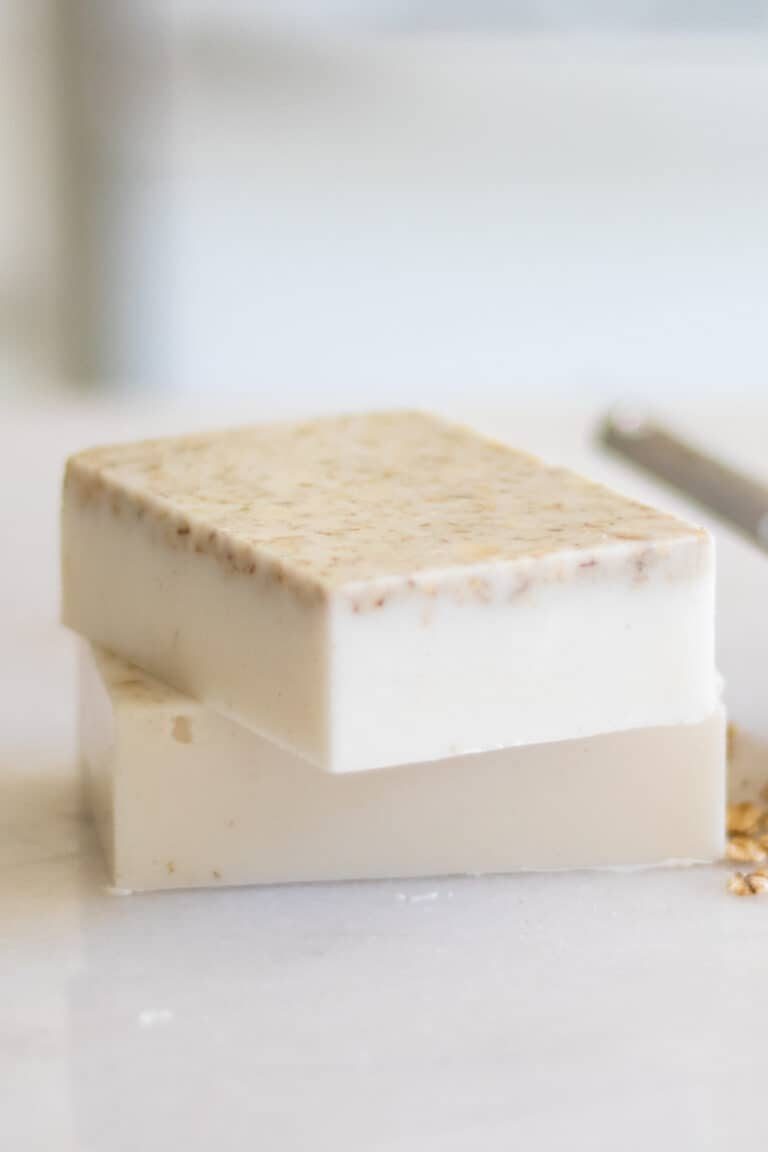 Oatmeal soap.