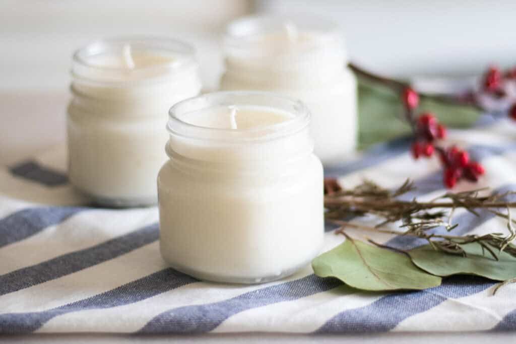 DIY Christmas: Scented Candles