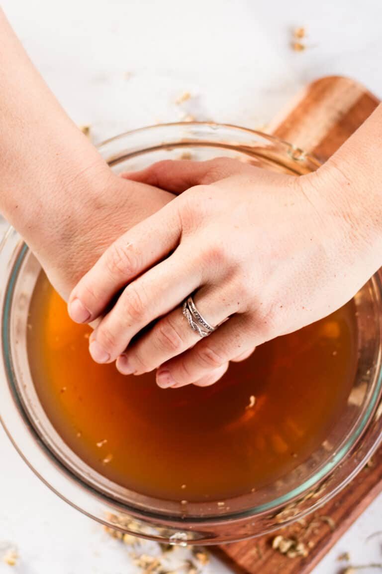 DIY Hand Soak: For Dry Hands