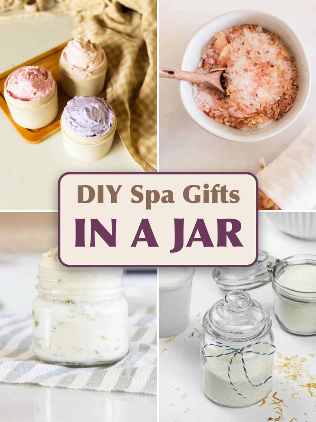 Homemade Spa Gifts: in a Jar