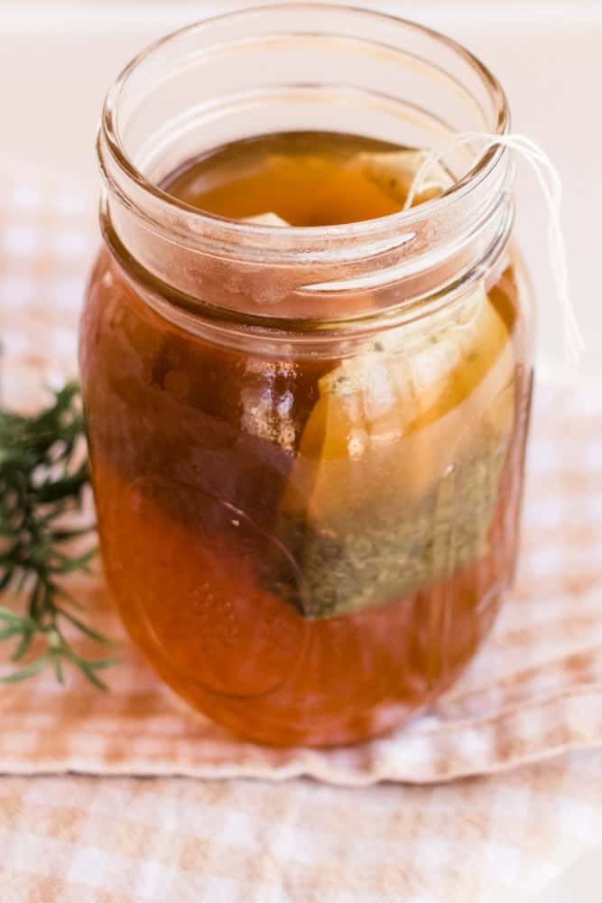 DIY Green: Tea Hair Rinse