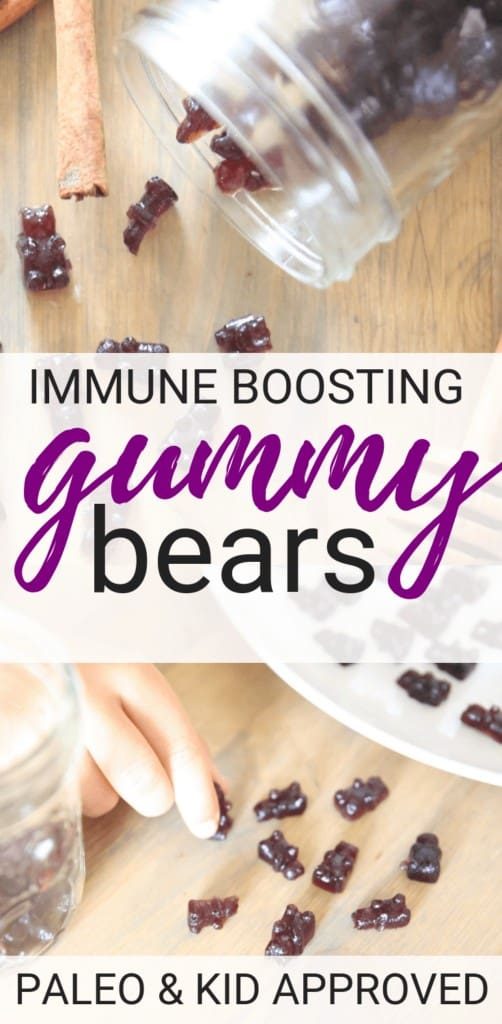 Homemade naturally sweetened fruit gummies.