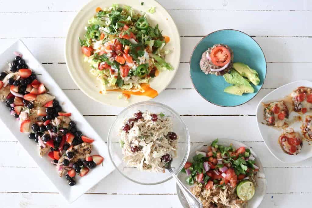 Healthy Summer Meal Plan: | One Week of Dinners