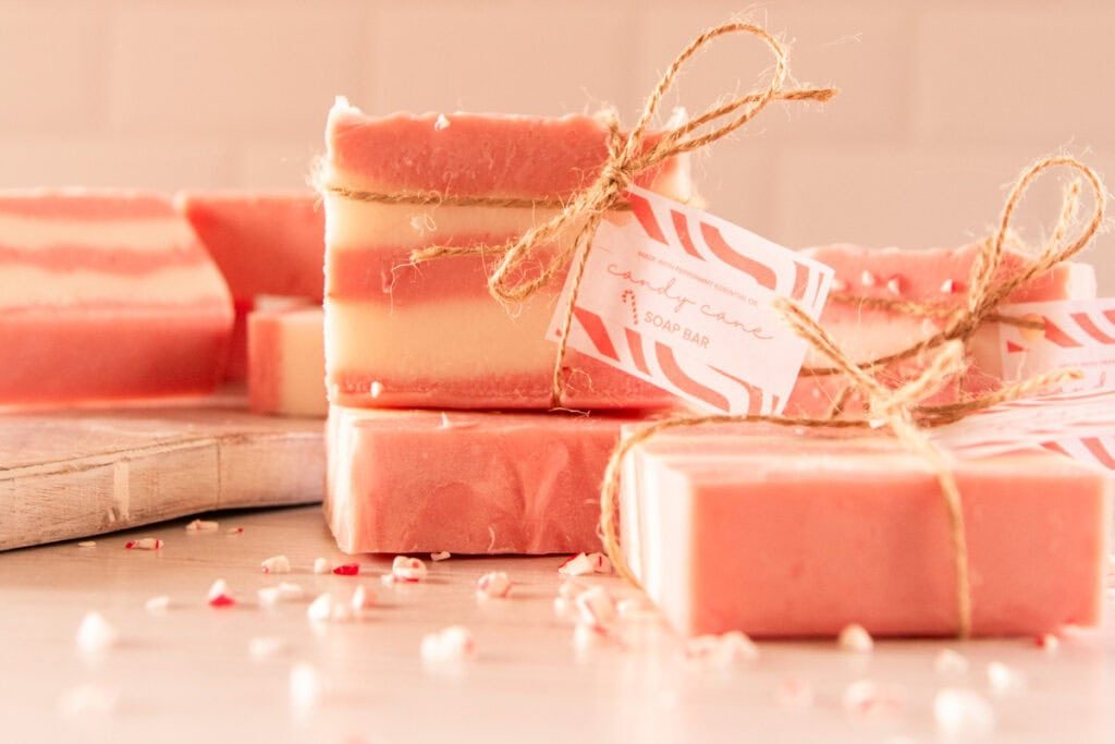 Homemade Candy: Cane Soap