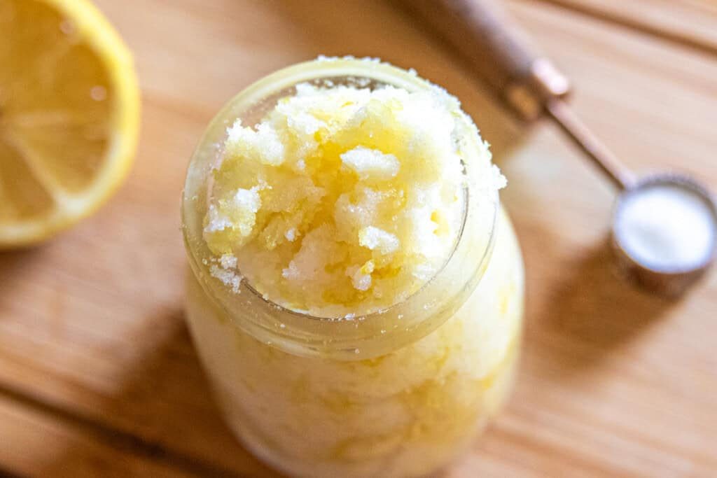 Homemade Hand Scrub