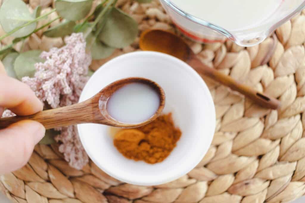 DIY under: eye mask