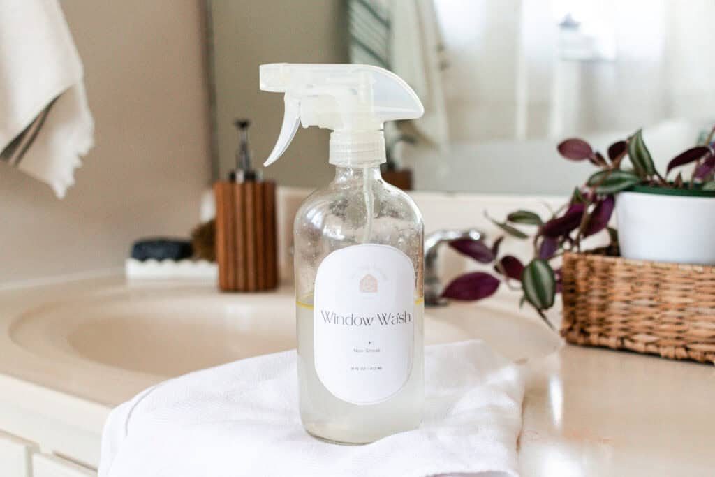 Homemade Window Cleaner