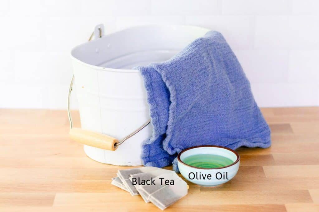 Black tea wood floor cleaner ingredients.