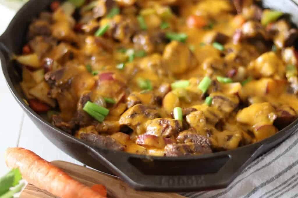 Cast Iron Skillet Dinner for: Family | Healthy Meal Ideas