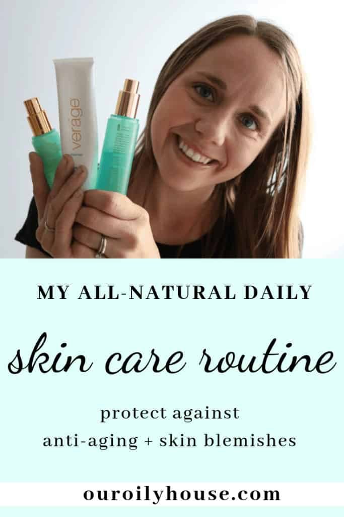 our natural daily skin care routine