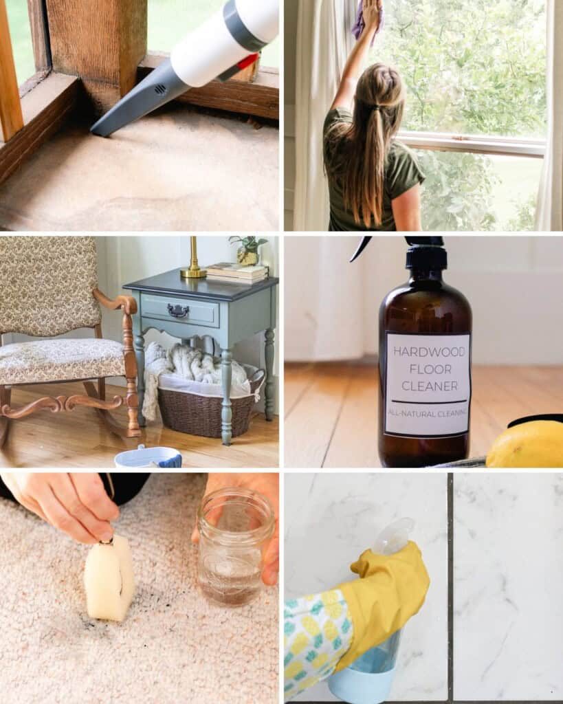 29+ Natural Cleaning Recipes: for the Whole House