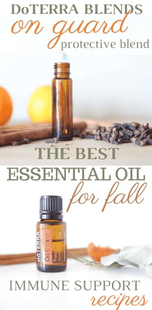 On Guard essential oil DIY cleaning recipes and fall diffuser blends