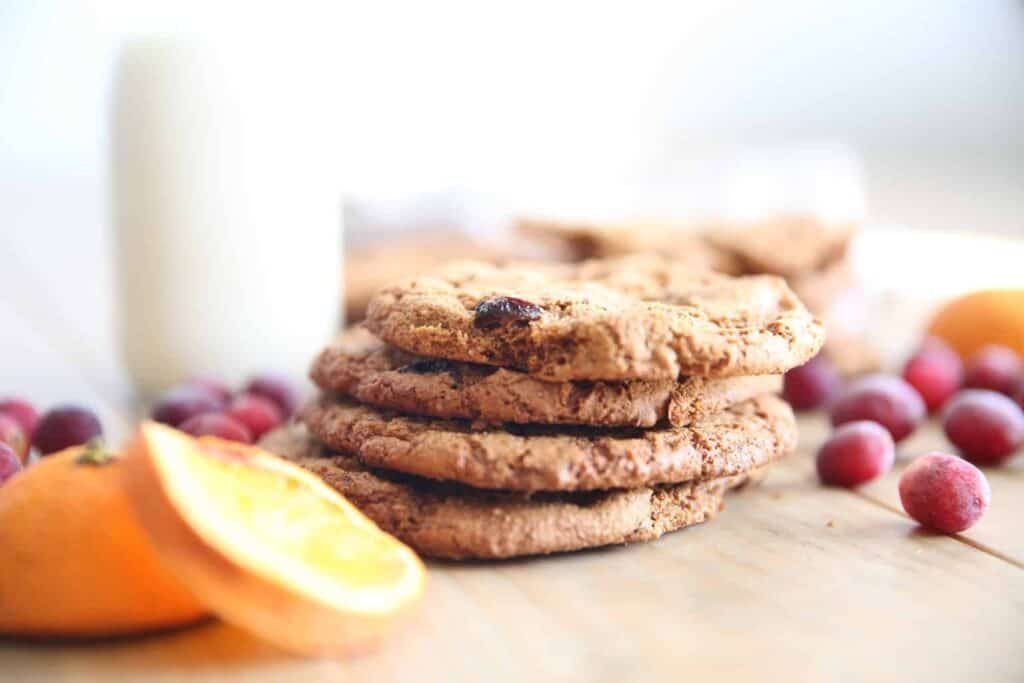 Paleo Orange: Cranberry Cookies