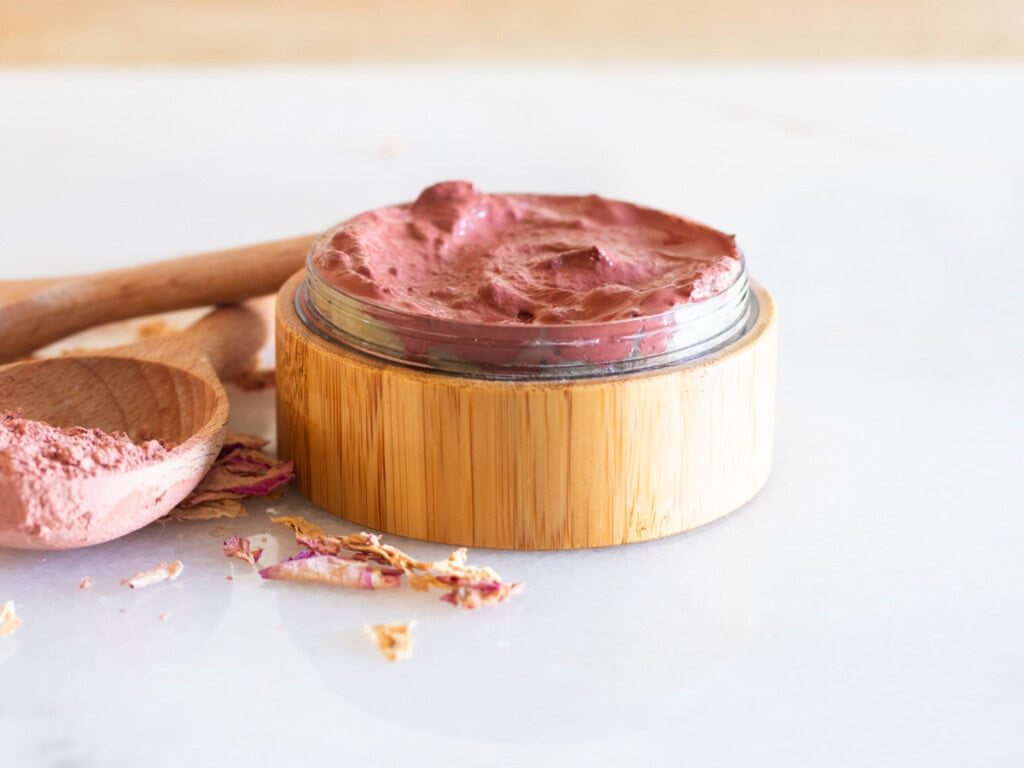 Homemade Rose: Clay Face Mask