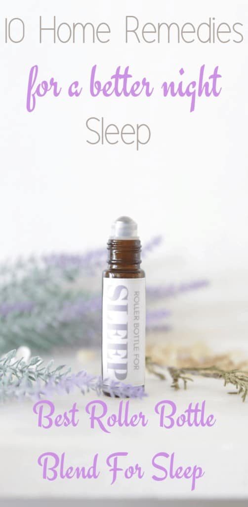 Relaxing bedtime essential oil roller and diffuser blends.