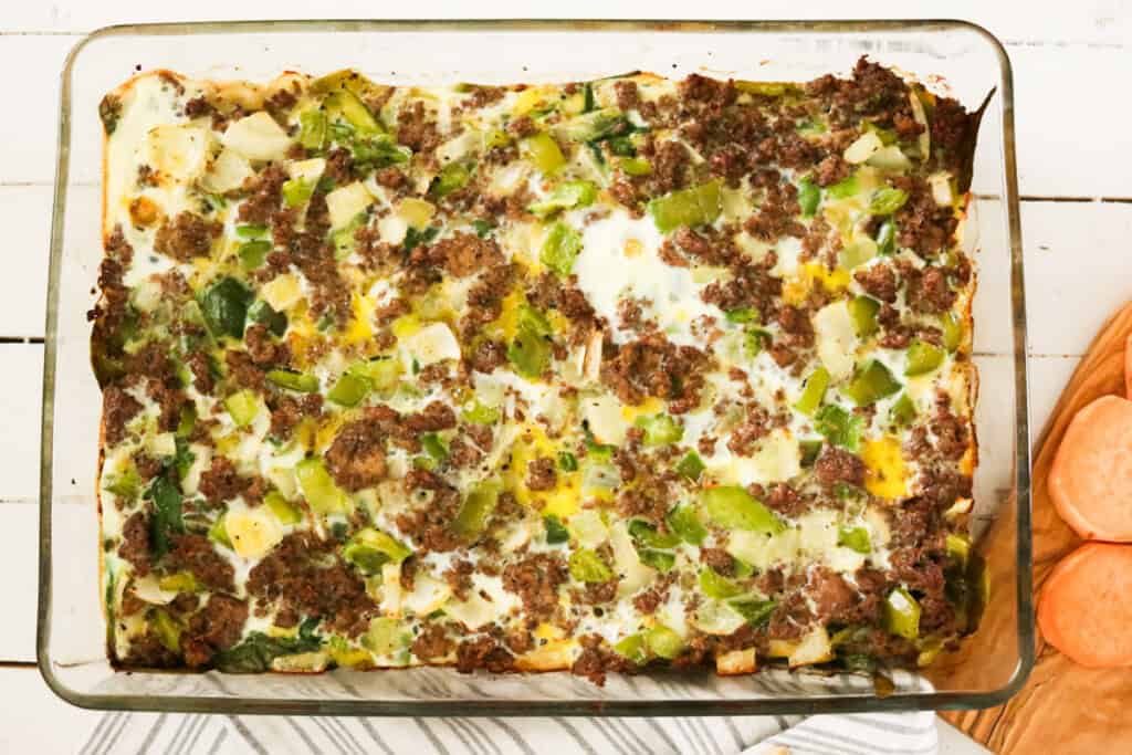 Sweet Potato: Breakfast Casserole