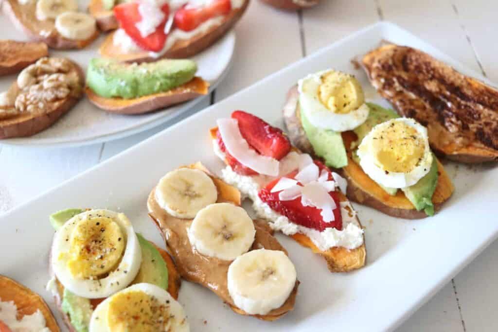 Sweet Potato Toast: | Healthy Snacks