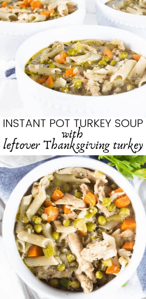 How to Make Turkey: Soup in Instant Pot