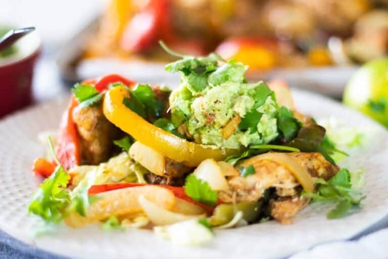 Whole30 Chicken Fajitas
