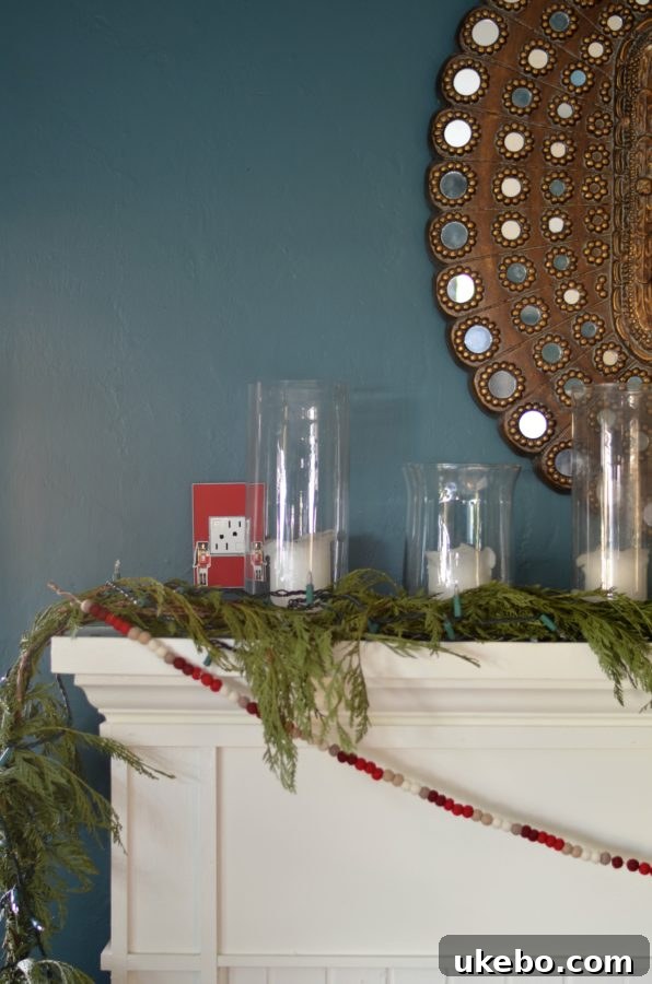 Nutcracker themed custom wall plate for holiday decor