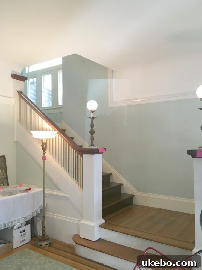 Detailed view of intricate vintage interior architecture and molding in a historic estate's living space