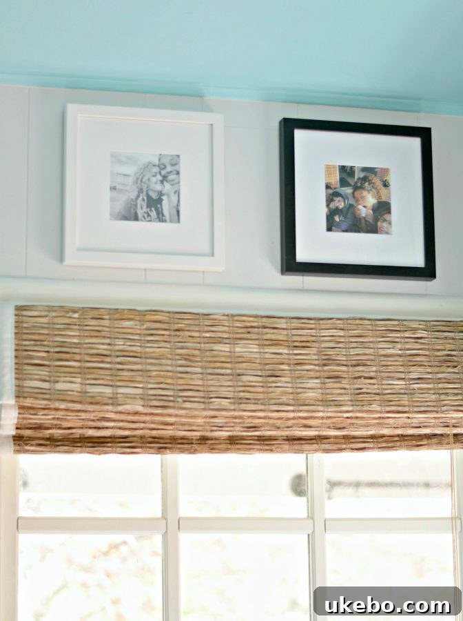 Instagram Photos Framed Above Windows