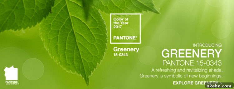 The Chromatic Code Unpacking Pantone's World 2 Pantone Color of the Year 2017 - Greenery, a vibrant yellow-green hue