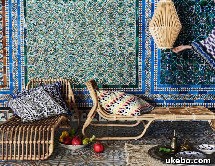 IKEA Jassa Collection Colorful Armchair and Textile