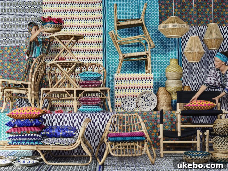 IKEA Jassa Collection Rattan Furniture and Accessories