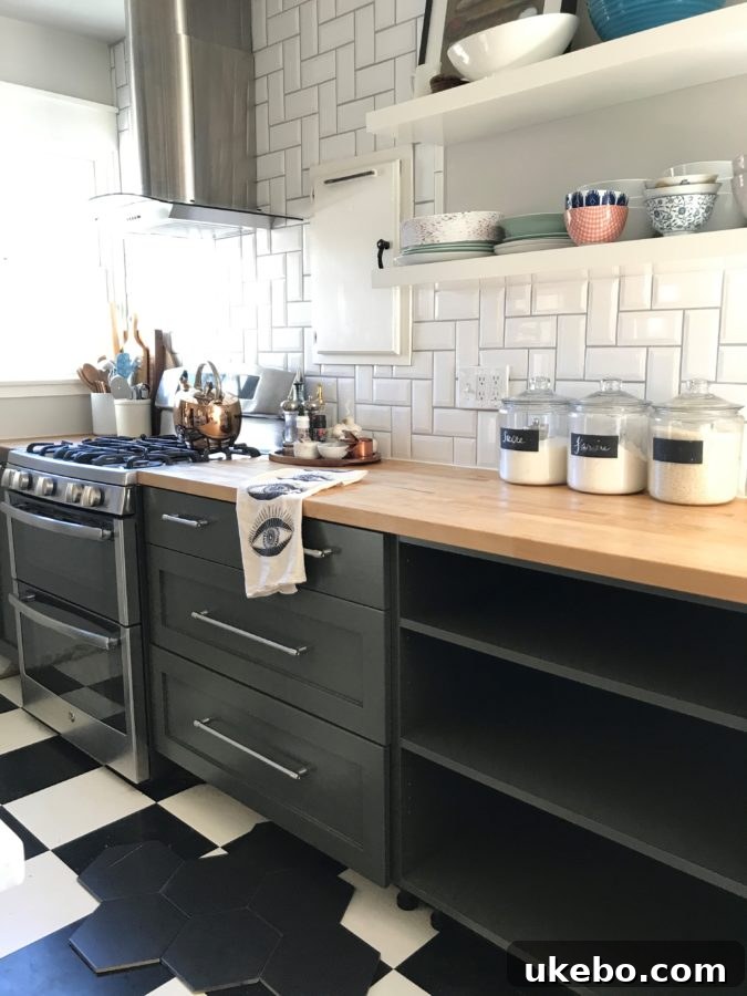 Deep moody olive green cabinet color