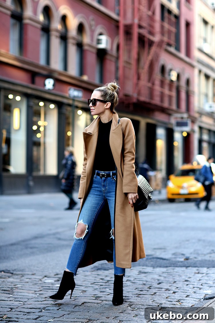Mastering Your Small Closet My 5 Fall Winter Capsule Wardrobe Essentials 13 Stylish black heeled ankle boots, perfect for fall