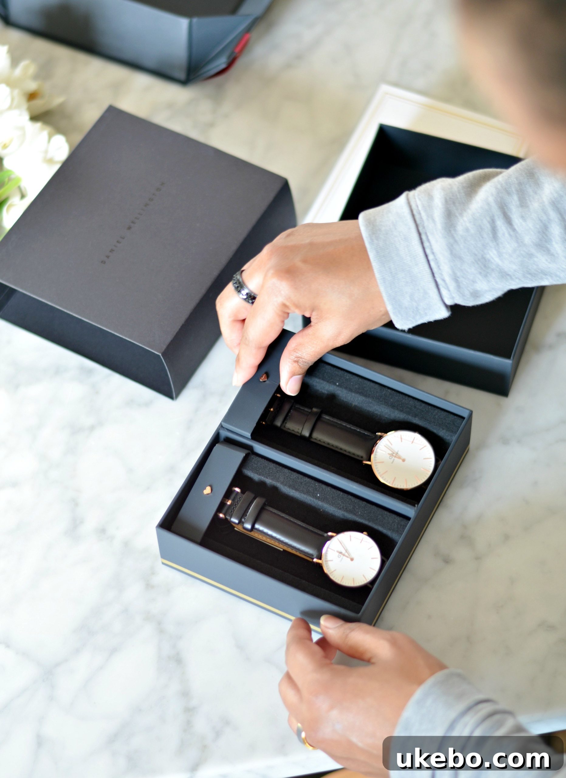 Daniel Wellington: Time to Love 10 Two Daniel Wellington watches with charms