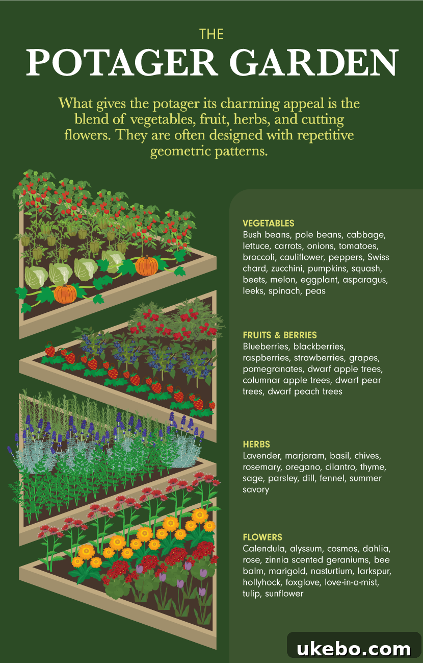 Moroccan Potager Vision: Phase One Blueprint 3 Ornamental Vegetable Garden Layout