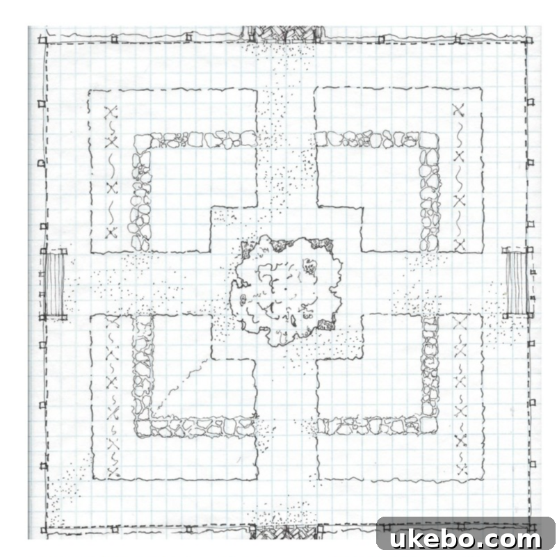 Kitchen garden layout plan