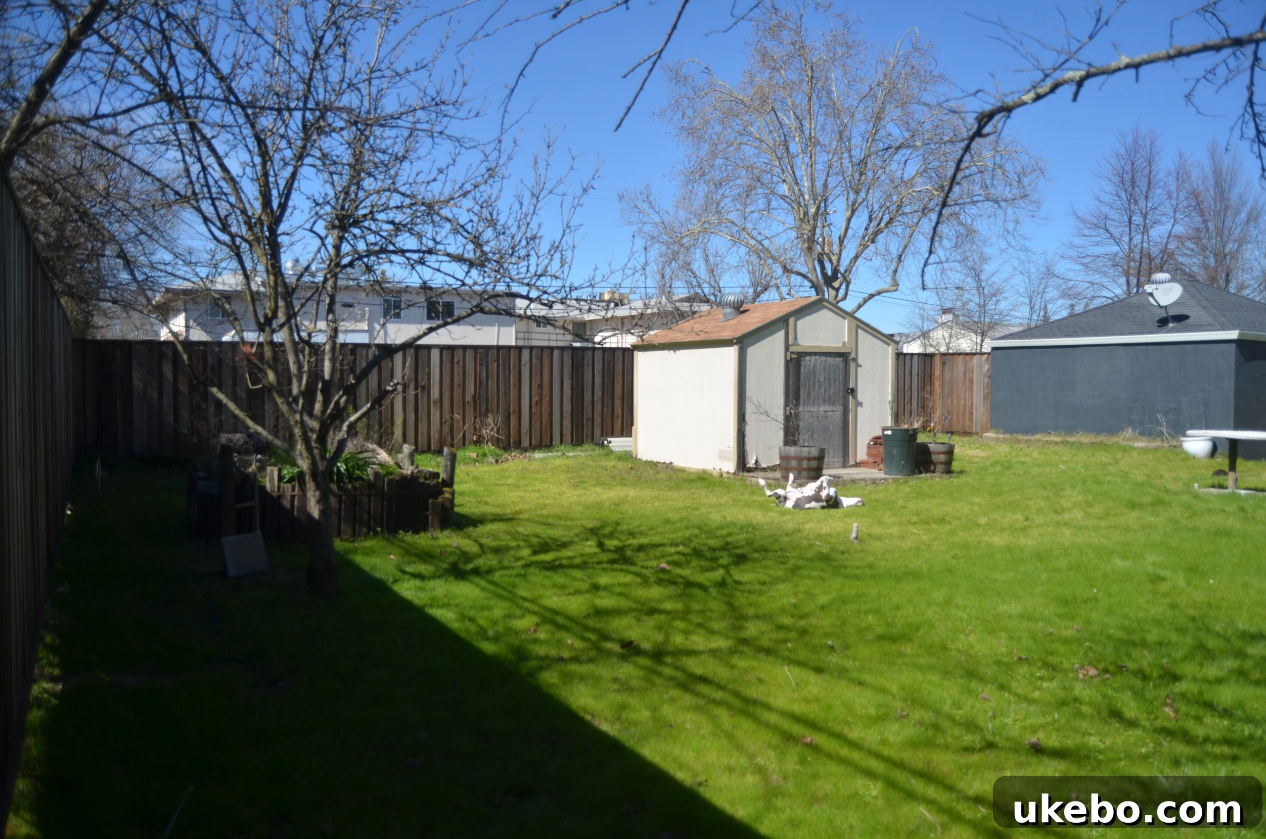Another mid-transformation photo showing cleared space