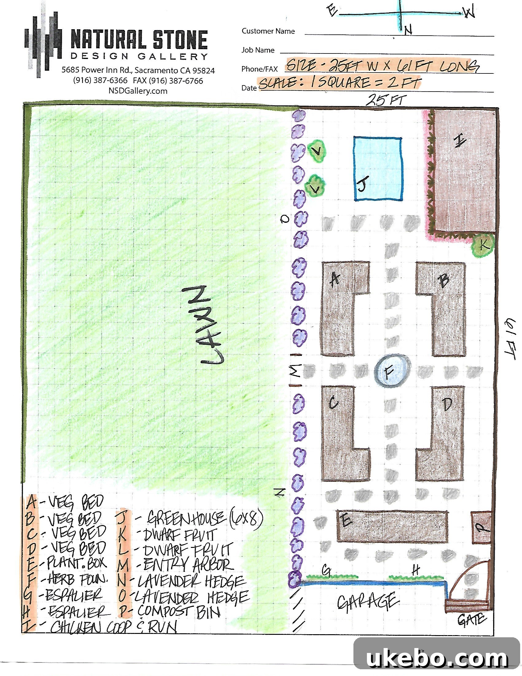 The Cottage Potager A Guide to Perfect Placement and Inspired Design 10 Scaled garden plan for the potager