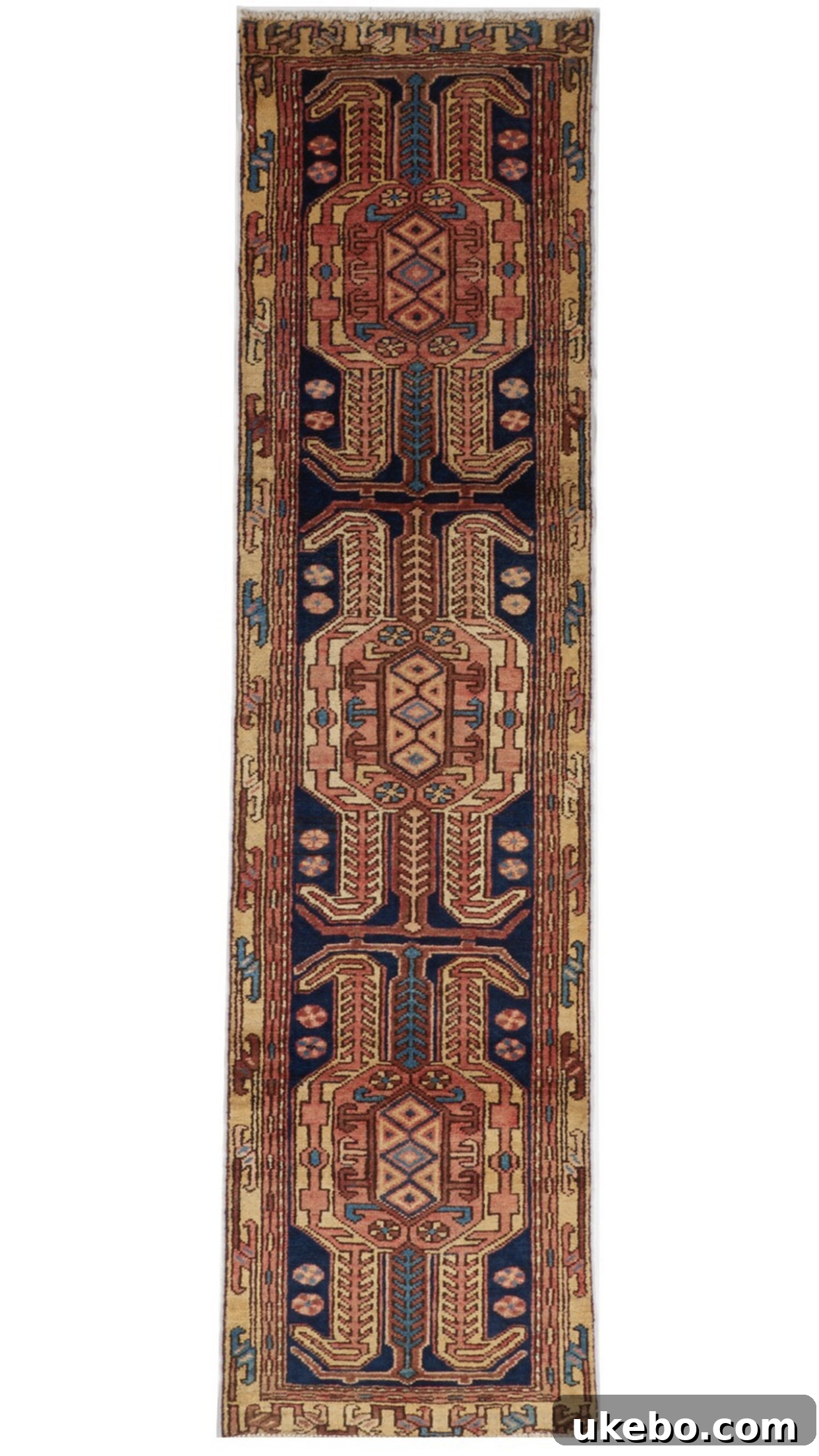 Another vintage rug option, showcasing intricate details and rich tones