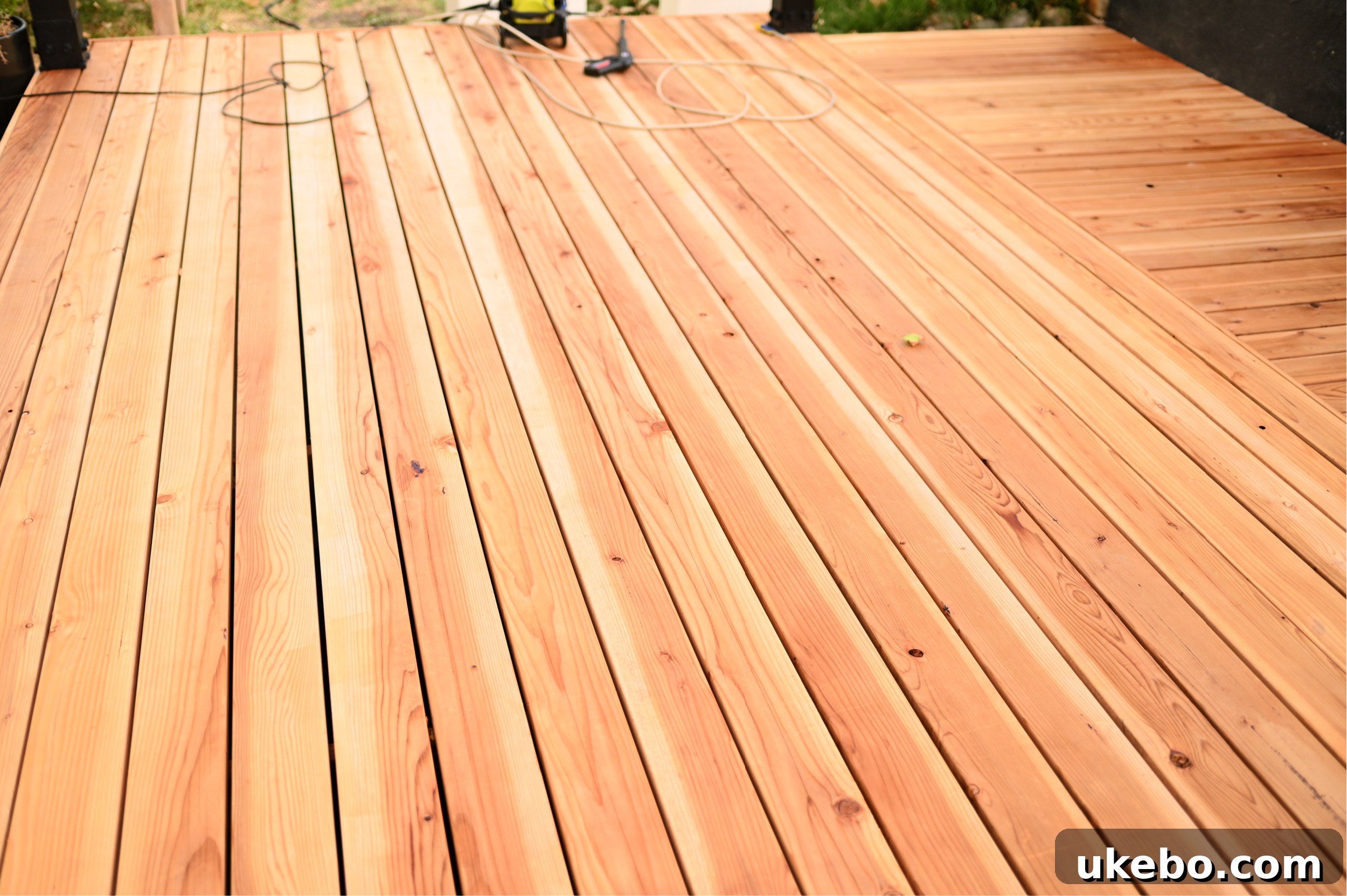 Bringing Our Deck Back to Life with Sherwin-Williams 12 Another view of the clean and revitalized deck