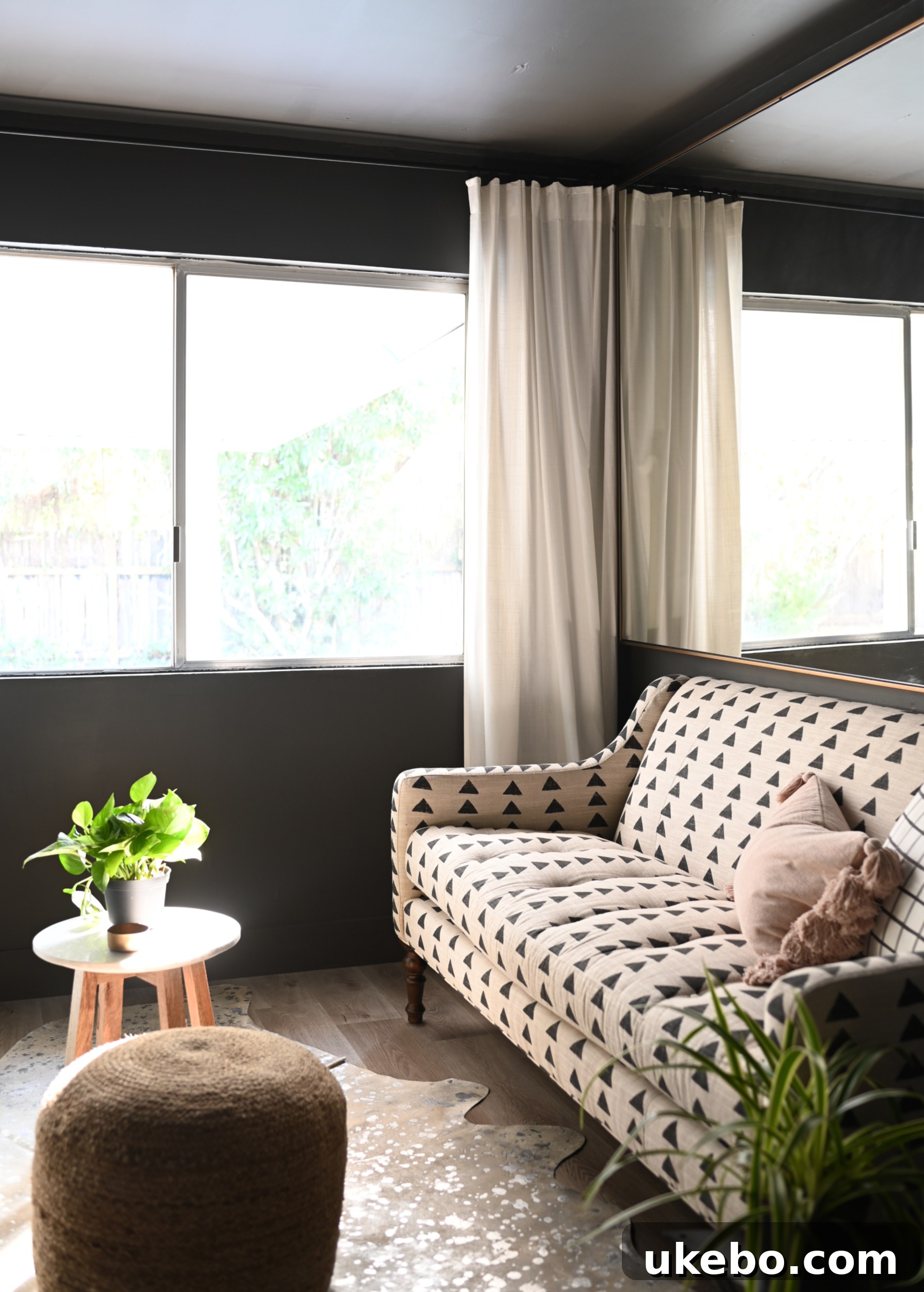 Transformed bedroom in Urbane Bronze