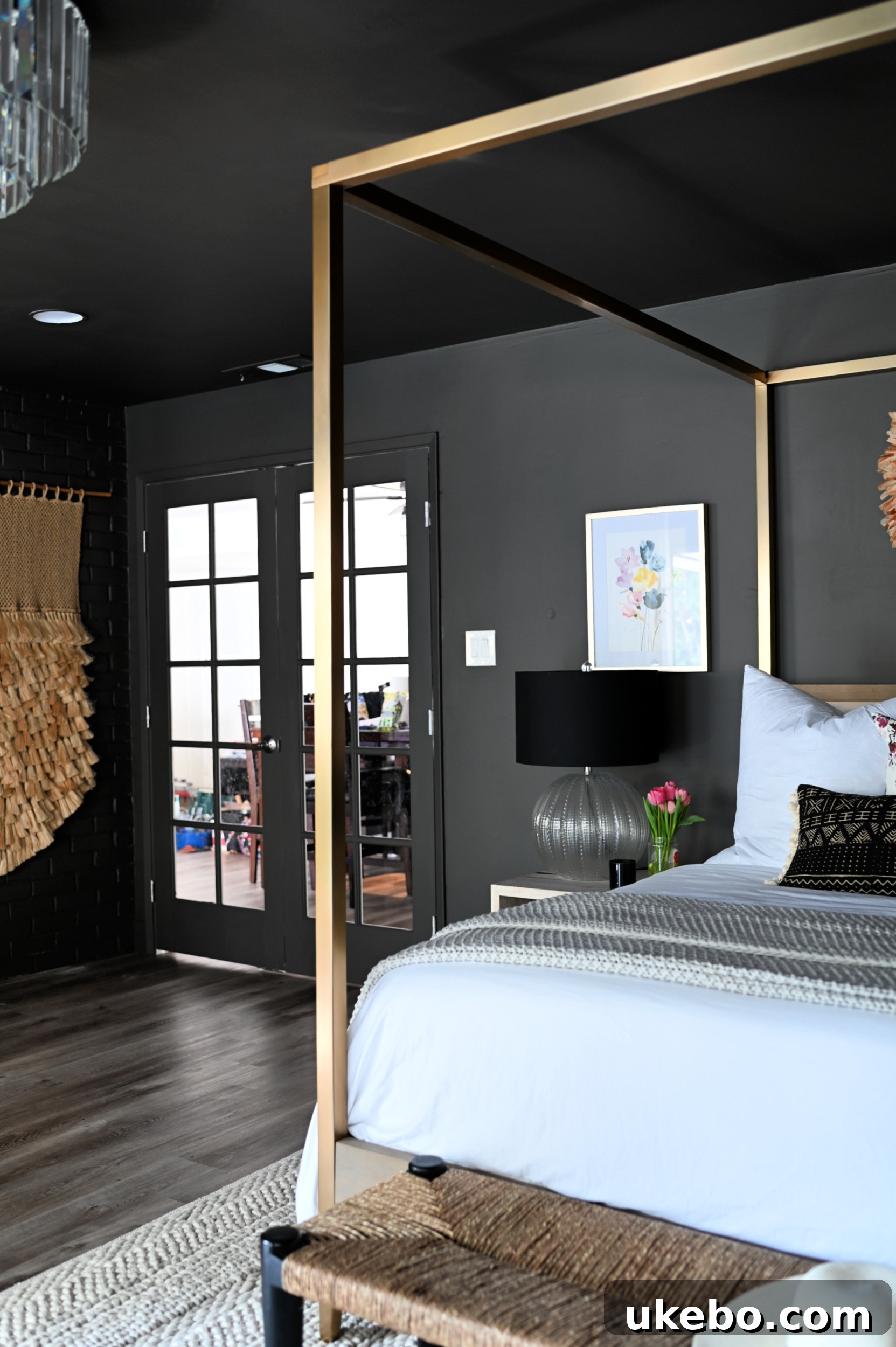 Urbane Bronze bedroom after painting