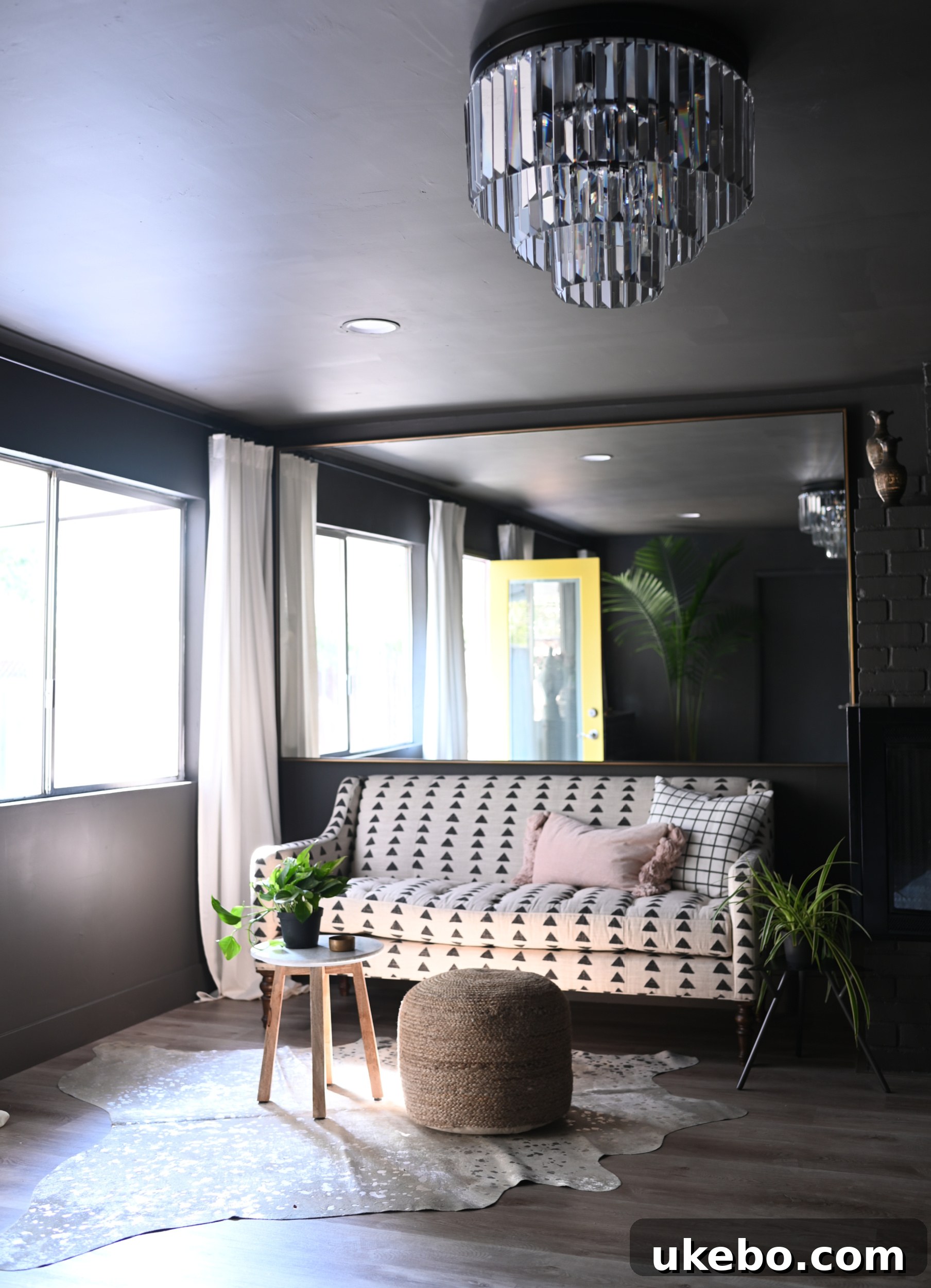 Sister's reaction to Urbane Bronze bedroom