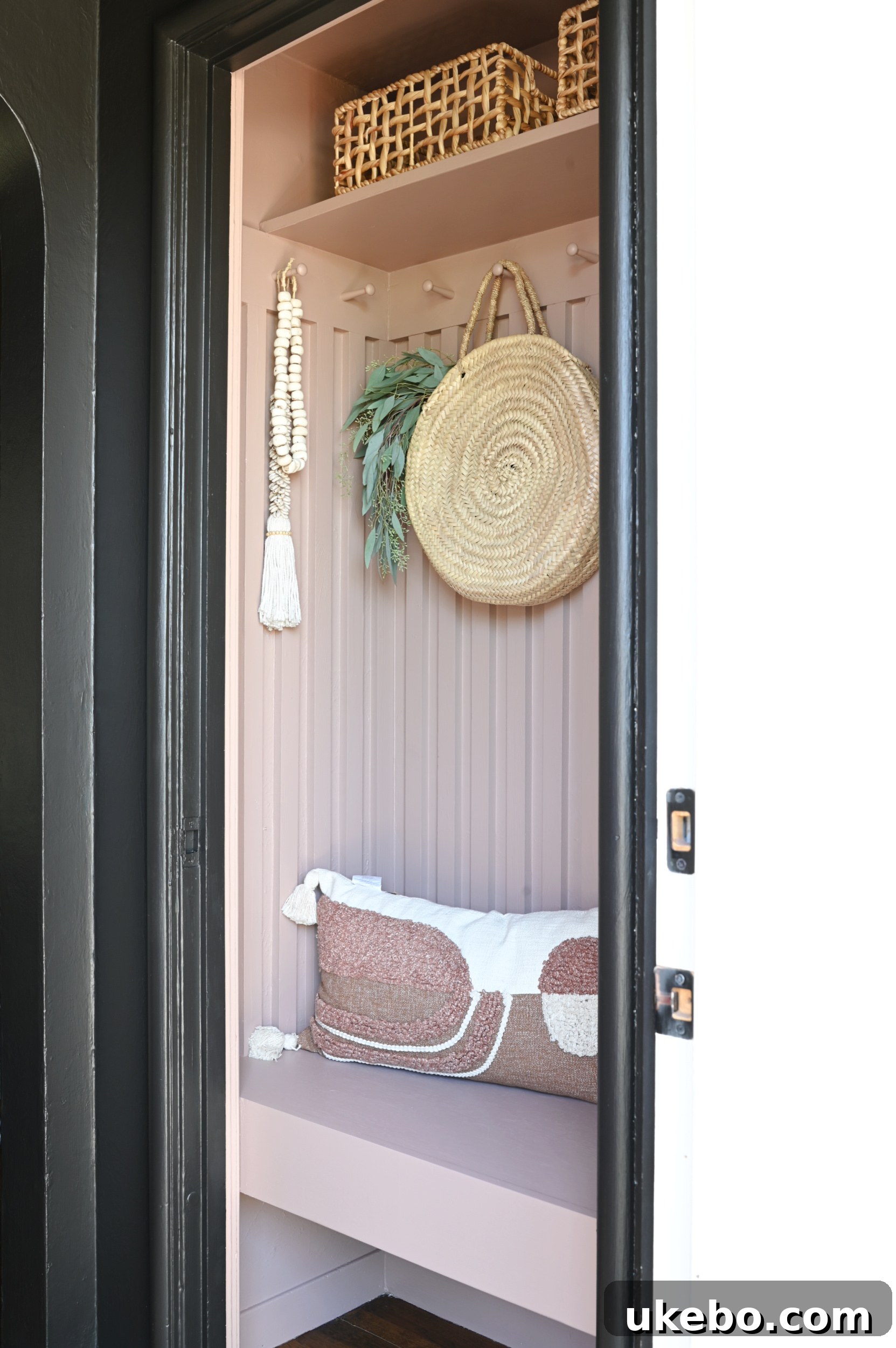 Stylized shot of the new entryway design